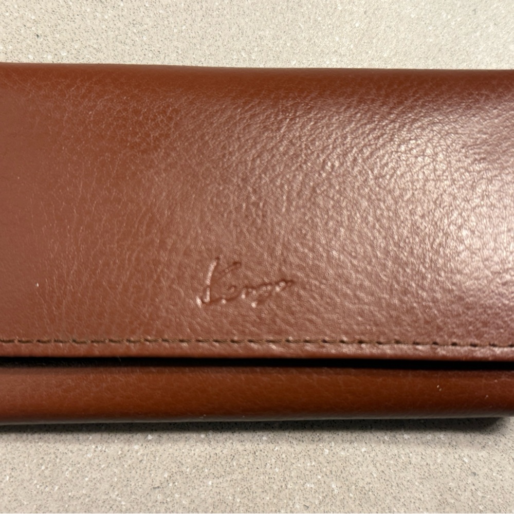 Kenzo Brown Leather Phone Case